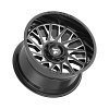 Fittipaldi Off Road FA08 Gloss Black Milled Custom Truck Wheels 11