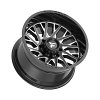 Fittipaldi Off Road FA08 Gloss Black Milled Custom Truck Wheels 8