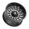 Fittipaldi Off Road FA08 Gloss Black Milled Custom Truck Wheels 14