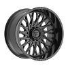 Fittipaldi Off Road FA08 Gloss Black Custom Truck Wheels 4