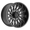 Fittipaldi Off Road FA08 Machined Black Dart Tint Custom Truck Wheels 4