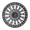 Fittipaldi Off Road FA08 Machined Black Dart Tint Custom Truck Wheels 6