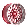 Fittipaldi Off Road FA08 Machied Red Custom Truck Wheels 10