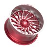 Fittipaldi Off Road FA08 Machied Red Custom Truck Wheels 11