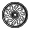 Fittipaldi Off Road FA13 Gloss Black Milled Custom Truck Wheels 6