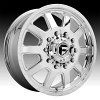 Fuel FF09D 10-Lug Polished Forged Dually Custom Truck Wheels 2