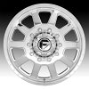 Fuel FF09D 10-Lug Polished Forged Dually Custom Truck Wheels 6