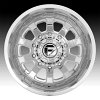 Fuel FF09D 10-Lug Polished Forged Dually Custom Truck Wheels 7