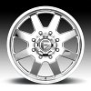 Fuel FF09D 8-Lug Polished Forged Dually Custom Truck Wheels 6