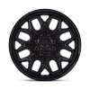 Fuel D871 Flux Dually Blackout Custom Truck Wheels 4