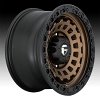 Fuel Zephyr D634 Bronze Custom Wheels Rims 8