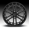 Fuel Heater D718 Satin Black Custom Wheels Rims 5