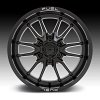 Fuel Clash D760 Gloss Black Custom Truck Wheels Rims 3