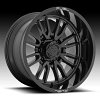 Fuel Clash D760 Gloss Black Custom Truck Wheels Rims 4