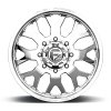 Fuel FF19D Polished Forged Dually Custom Truck Wheels 4