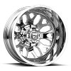 Fuel FF19D Polished Forged Dually Custom Truck Wheels 5