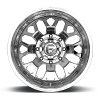 Fuel FF19D Polished Forged Dually Custom Truck Wheels 7