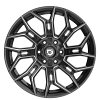 Gear Offroad 776BM Flair Gloss Black Milled Custom Truck Wheels 9