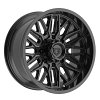 Gear Offroad 775B Surge Gloss Black Custom Truck Wheels 7