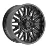 Gear Offroad 775B Surge Gloss Black Custom Truck Wheels 13