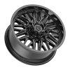 Gear Offroad 775B Surge Gloss Black Custom Truck Wheels 17