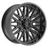 Gear Offroad 775B Surge Gloss Black Custom Truck Wheels 19