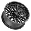 Gear Offroad 775B Surge Gloss Black Custom Truck Wheels 23