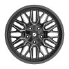 Gear Offroad 775BM Surge Gloss Black Milled Custom Truck Wheels 13