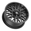 Gear Offroad 775BM Surge Gloss Black Milled Custom Truck Wheels 15