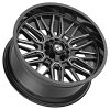 Gear Offroad 775BM Surge Gloss Black Milled Custom Truck Wheels 21