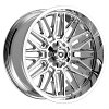 Gear Offroad 775C Surge Chrome Custom Truck Wheels 13