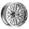 Gear Offroad 775C Surge Chrome Custom Truck Wheels 16