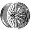 Gear Offroad 775C Surge Chrome Custom Truck Wheels 22