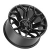 Gear Offroad 776B Flair Gloss Black Custom Truck Wheels 2