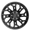 Gear Offroad 776B Flair Gloss Black Custom Truck Wheels 3