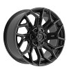 Gear Offroad 776B Flair Gloss Black Custom Truck Wheels 10