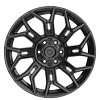 Gear Offroad 776B Flair Gloss Black Custom Truck Wheels 12