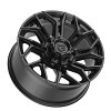 Gear Offroad 776B Flair Gloss Black Custom Truck Wheels 14