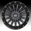 KMC KM102 Signal Machined Black Grey Tint Custom Truck Wheels 3