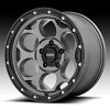 KMC Dirty Harry KM541 Satin Gray Custom Wheels Rims 4