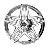 Motiv 440C Lunar Chrome Custom Wheels 9