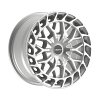 Motiv 442S Breach Gloss Silver Custom Wheels 10