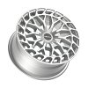 Motiv 442S Breach Gloss Silver Custom Wheels 11