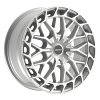 Motiv 442S Breach Gloss Silver Custom Wheels 4