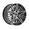 Motiv 443MB Valor Machined Gloss Black Custom Wheels 7