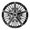 Motiv 443MB Valor Machined Gloss Black Custom Wheels 6