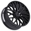 TIS Offroad 566B Gloss Black Custom Truck Wheels 8