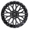 TIS Offroad 566BM Gloss Black Milled Custom Truck Wheels 9