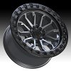 TIS Wheels 556AB (6-Lug) Satin Anthracite Custom Truck Wheels 3