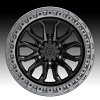 TIS Wheels 556BA (6-Lug) Satin Black Custom Truck Wheels 2